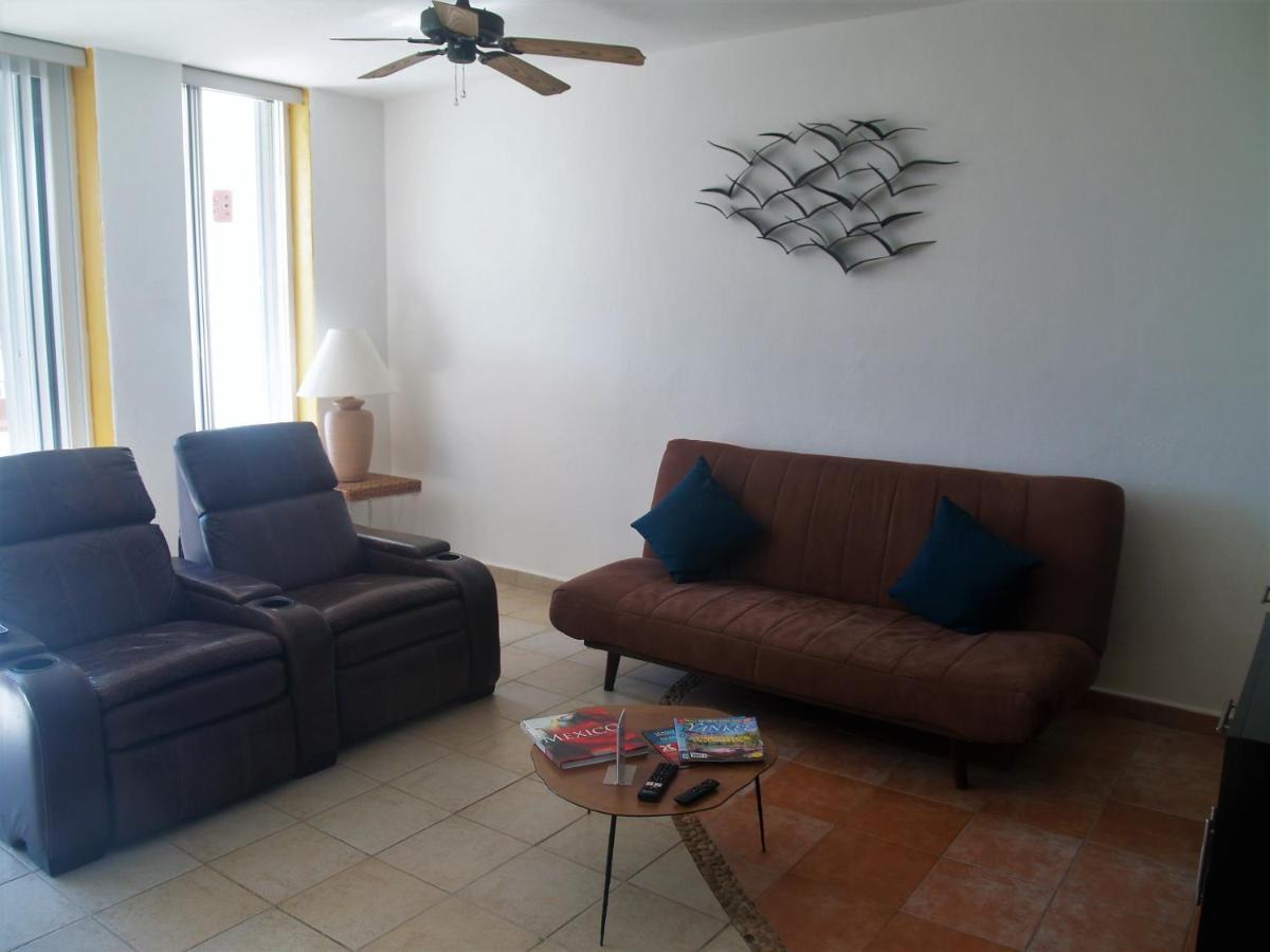 Beachfront Apartment Your Home In Cozumel Luaran gambar